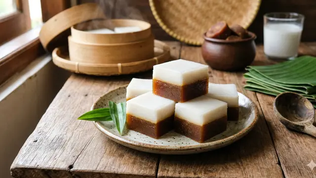 Kue Talam Gula Merah (Foto: Gemini AI)
