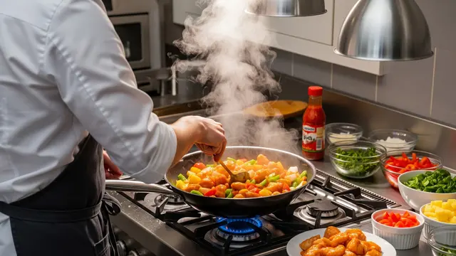 Resep Ayam Asam Manis Ala Solaria/AI Generated