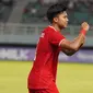 Selebrasi pemain Timnas Indonesia U-19, Kadek Arel setelah mencetak gol ketiga timnya ke gawang Filipina U-19 pada laga Grup A Piala AFF U-19 2024 di Stadion Gelora Bung Tomo, Surabaya, Rabu (17/7/2024). (Dok. PSSI)