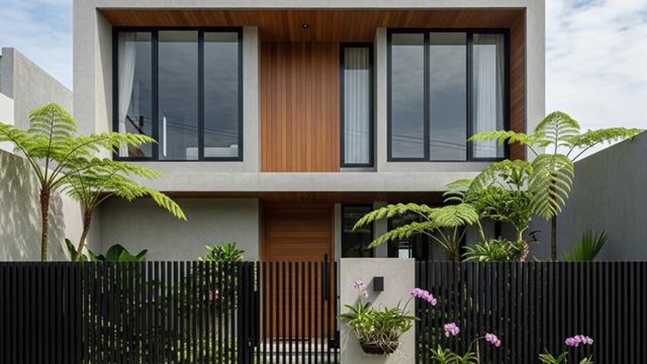 9 Model Pagar Besi Vertikal Anti Ular untuk Rumah Modern, Solusi Aman dan Estetis