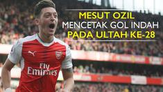 Video gol indah Mesut Ozil yang dibuat saat melawan Swansea pada Sabtu (15/10/2016). Gol tersebut bertepatan dengan HUTnya yang ke-28.