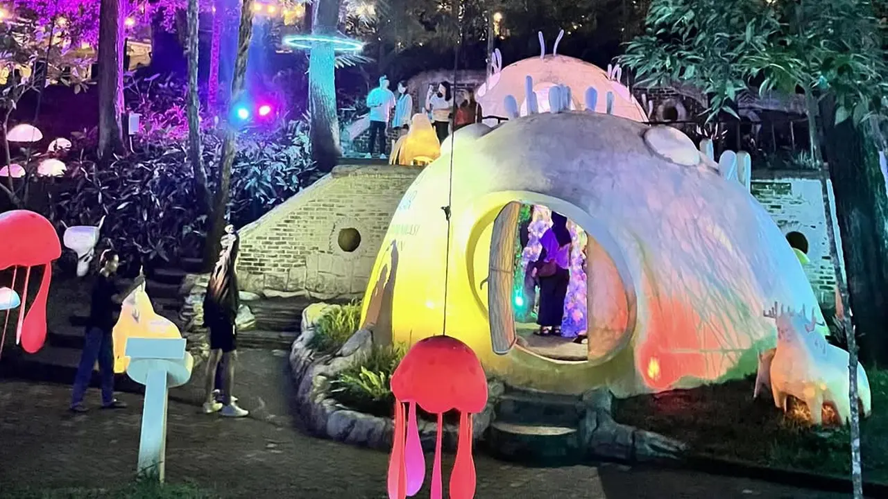 Wisata Malam Bandung Hutan Mycelia