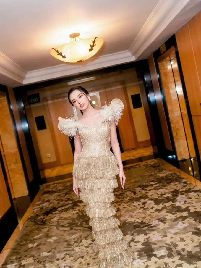 Lyodra mengajak salah satu taruna akpol ke depan panggung, saat tahu identitasnya bikin heboh