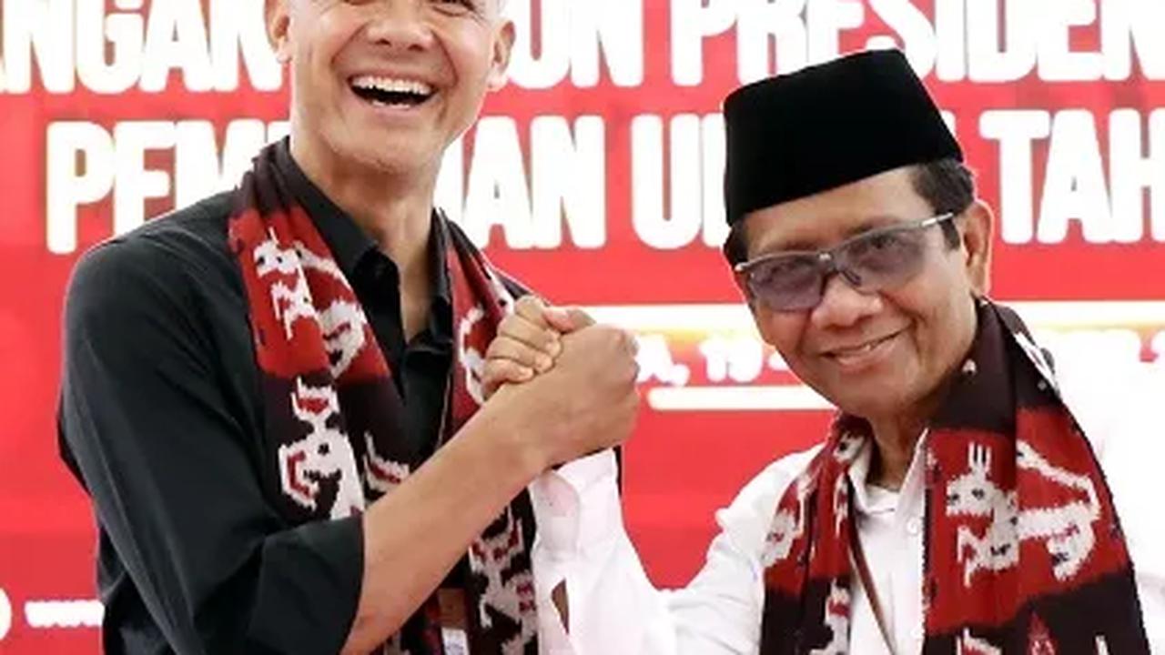 Survei Alvara Simulasi Tiga Pasangan Capres: Ganjar-Mahfud Peroleh 36,5 Persen Suara