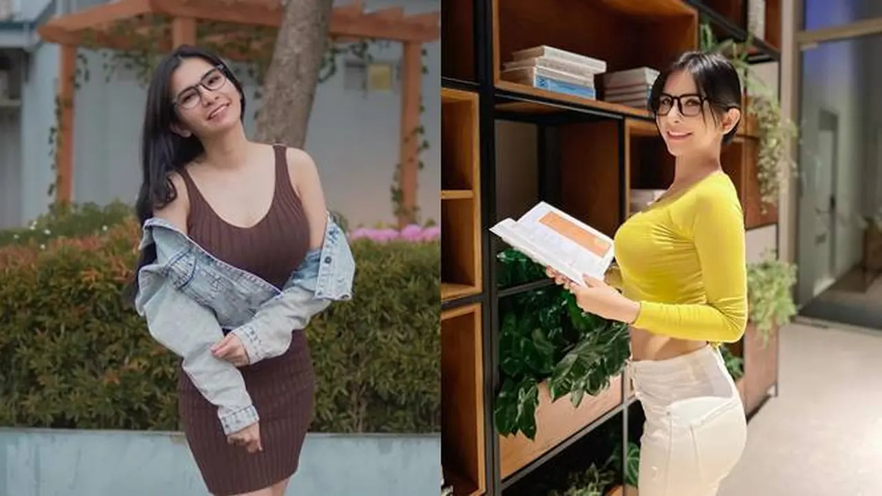 Tampil Makin Gaya, Ini 7 Potret Maria Vania dengan Kacamata yang Menawan
