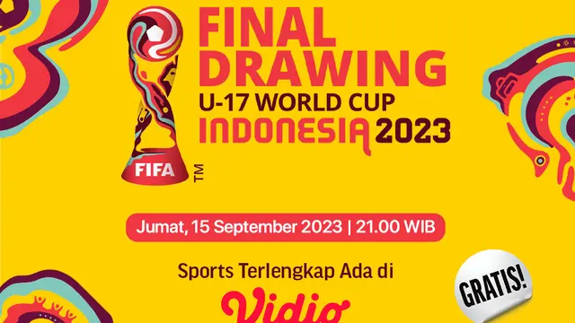 Link Siaran Langsung Drawing Piala Dunia U-17 Indonesia 2023