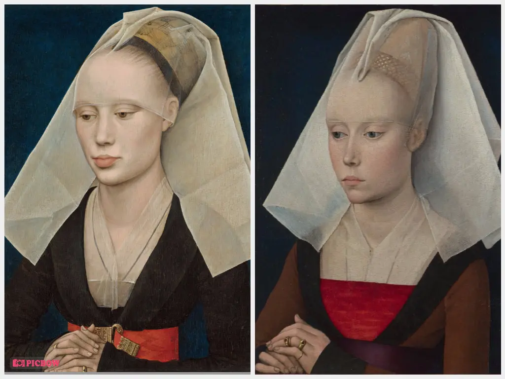 Lukisan wanita zaman Renaissance. Source:nationalgallery.org.uk dan arttrav.com