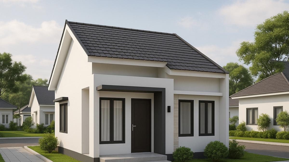 7 Gambar Desain Rumah 6x9 dengan 3 Kamar Tidur, Tampilkan Hunian Nyaman dan Minimalis