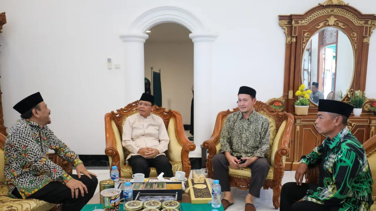 Plt Ketua Umum Partai Persatuan Pembangunan (PPP), Muhamad Mardiono, menggelar Halal bi Halal di kediamannya di Harjobinangun, Pakem, Kabupaten Sleman, Yogyakarta (Istimewa)