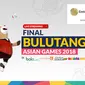 Final Bulutangkis Asian Games 2018. (Bola.com/Dody Iryawan)