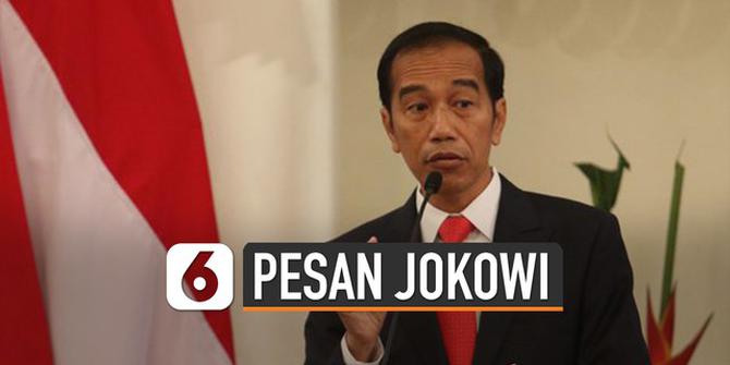 VIDEO: Isi Pesan Presiden Jokowi Kepada Kemenkes