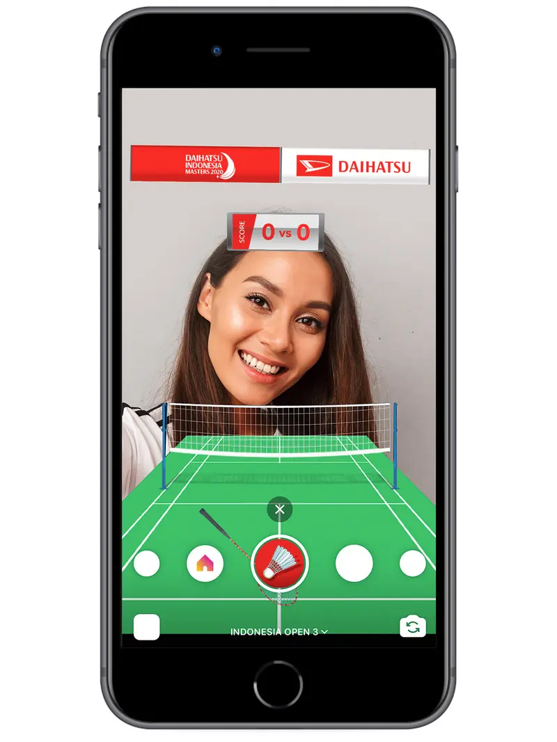 Rekap Juara Kompetisi Games AR Filter Daihatsu Indonesia Masters 2020 di Instagram