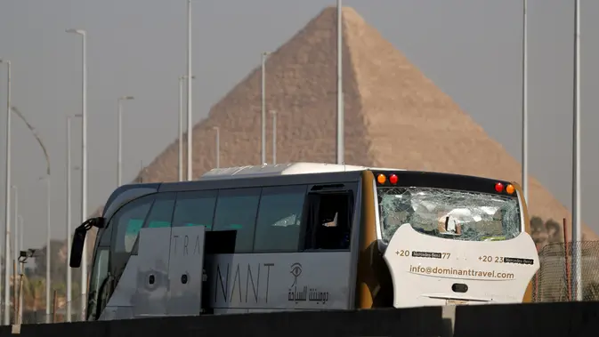 Kecelakaan Maut Bus di Mesir Renggut 16 Nyawa
