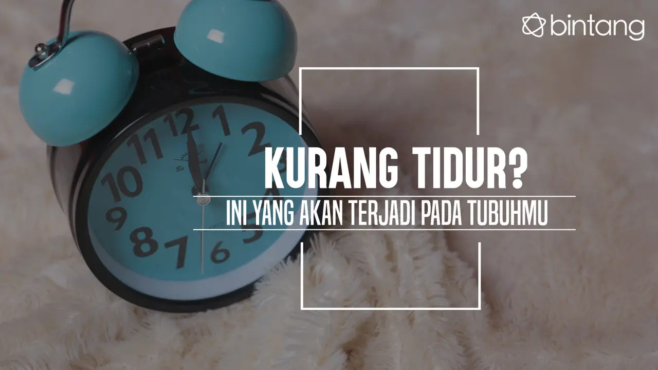 Ini lho yang akan terjadi pada tubuhmu kalau kamu kurang tidur. (Foto: Daniel Kampua, Digital Imaging: Nurman Abdul Hakim/Bintang.com)