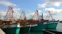 KKP tangkap 5 kapal ikan asing asal Vietnam di Laut Natuna.