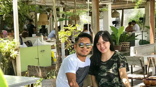 Andik Vermansah dan Silvia Anggun