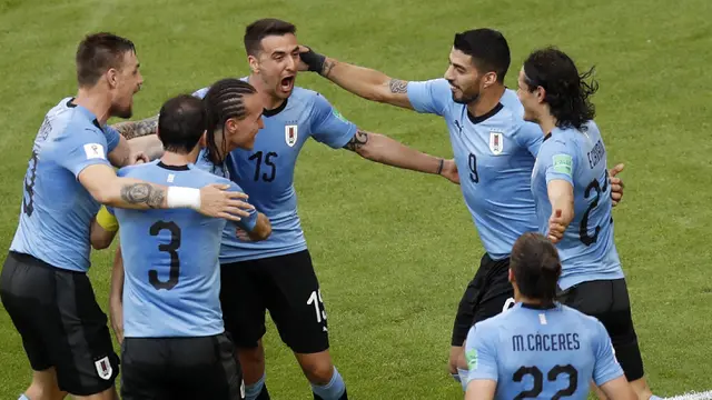 Rusia, Uruguay, Piala Dunia 2018