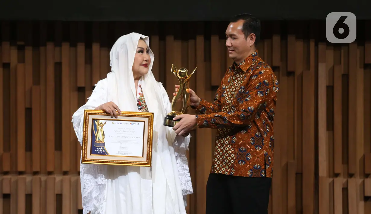 YPP Award 2024 dilaksanakan untuk menyambut HUT ke-9 Yayasan Pundi Amal Peduli Kasih SCTV-Indosiar. (Liputan6.com/Helmi Fithriansyah)