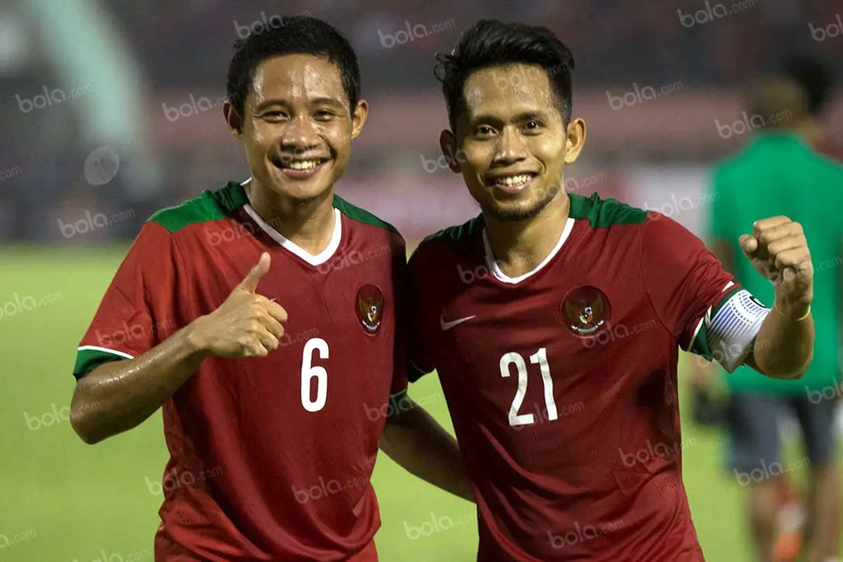 Andik Vermansah dan Evan Dimas