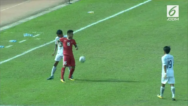 Saddil Ramdani mendapatkan kartu merah akibat aksinya menyikut saat berlangsung laga timnas Indonesia U-19 vs Thailand.