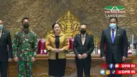 DPR RI Setujui Jenderal TNI Andika Perkasa sebagai Panglima TNI menggantikan Marsekal Hadi Tjahjanto. (Youtube: DPR RI)