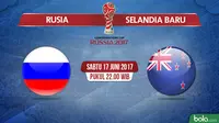 Confederations Cup 2017 Rusia Vs Selandia Baru (Bola.com/Adreanus Titus)