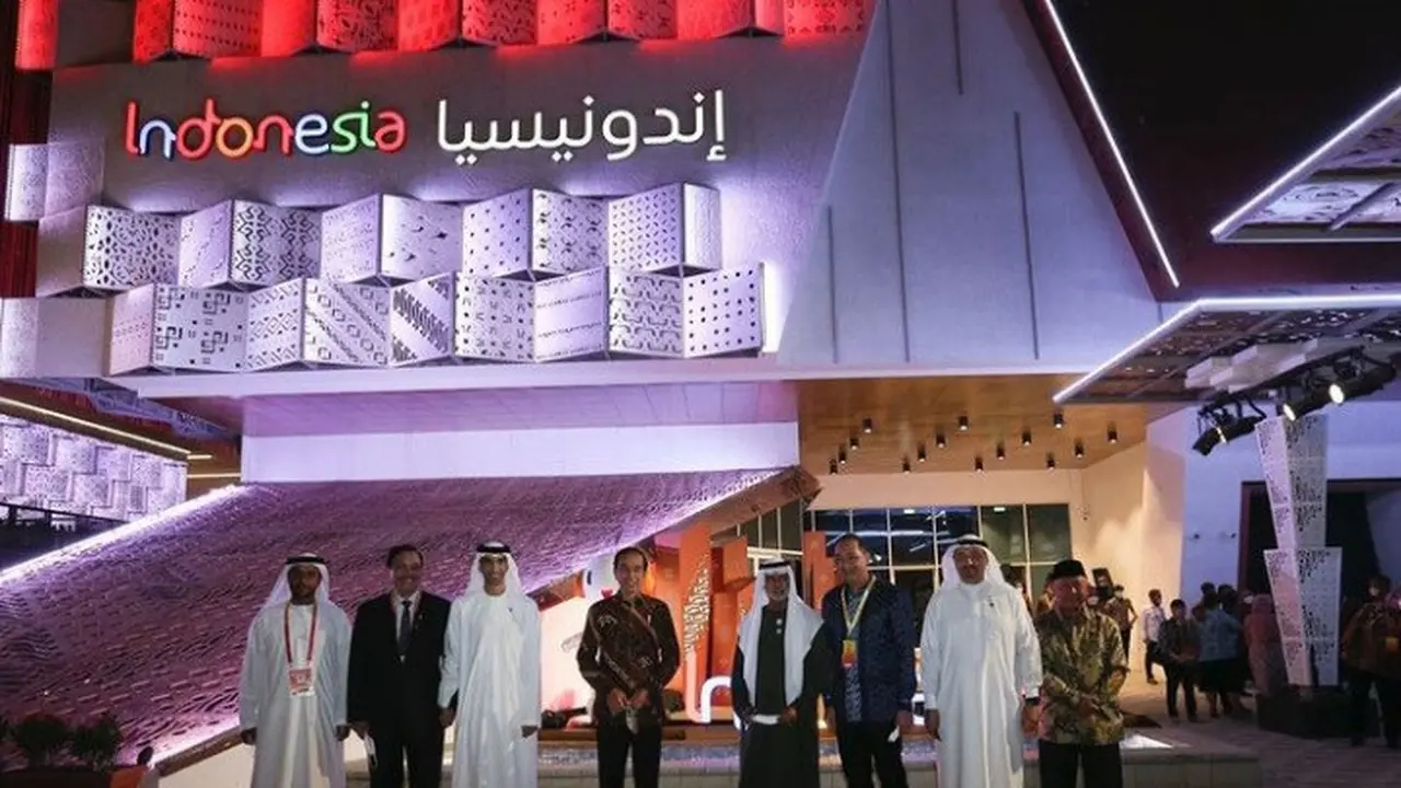 Sejumlah menteri mendampingi Presiden Joko Widodo (Jokowi) ke Dubai Expo 2020.