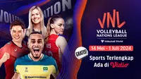 Jadwal Siaran Langsung VNL 2024 di Vidio, Mulai Pekan Ini!