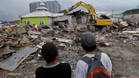 Penggusuran Lahan Waduk Pluit Rusuh, 5 Warga Ditangkap