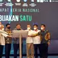 Rapat Kerja Nasional (Rakernas) Pelaksanaan Kebijakan Satu Peta Guna Memperkuat Pembangunan Nasional Berbasis Spasial di Hotel Borobudur Jakarta, pada Oktober 2022 lalu.