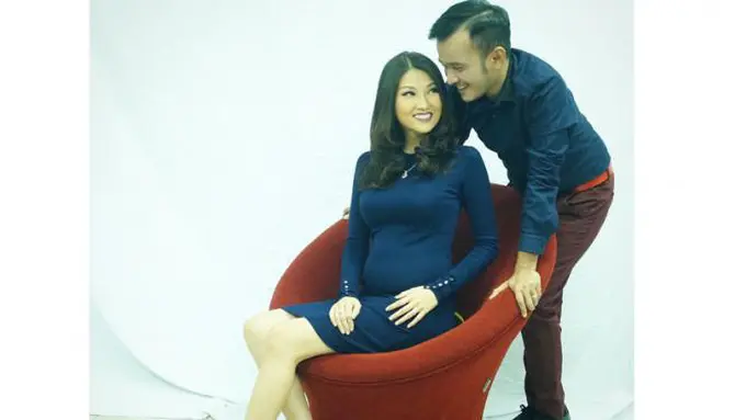 Ruben Onsu dan Wenda Tan