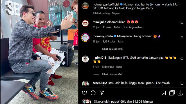 Hotman Paris Tenangkan Inara Idola Rusli di Tengah Masalah Perceraian dengan Virgoun: Jangan Khawatir, Hotman Siap Bantu