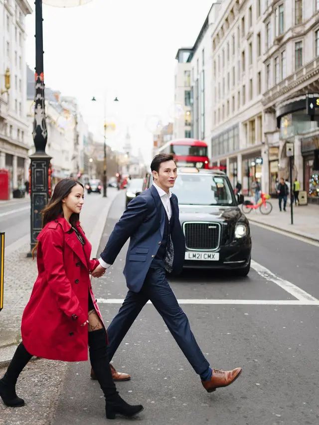 Jalan-Jalan ke London, Ini 6 Pemotretan Mike Lewis dan Janisaa Pradja
