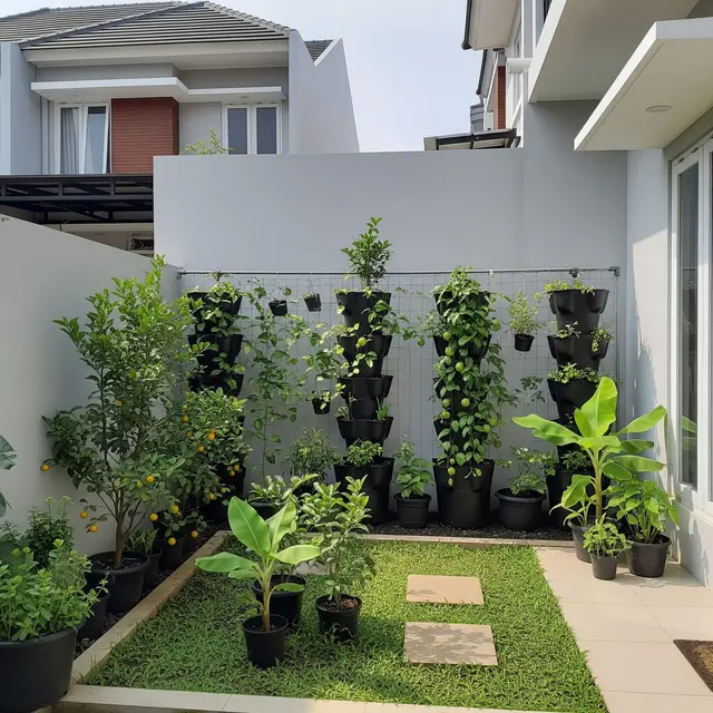 9 Ide Kebun Buah Mini Belakang Rumah Model Urban Farming Modern, Taman Estetis Penuh Hasil