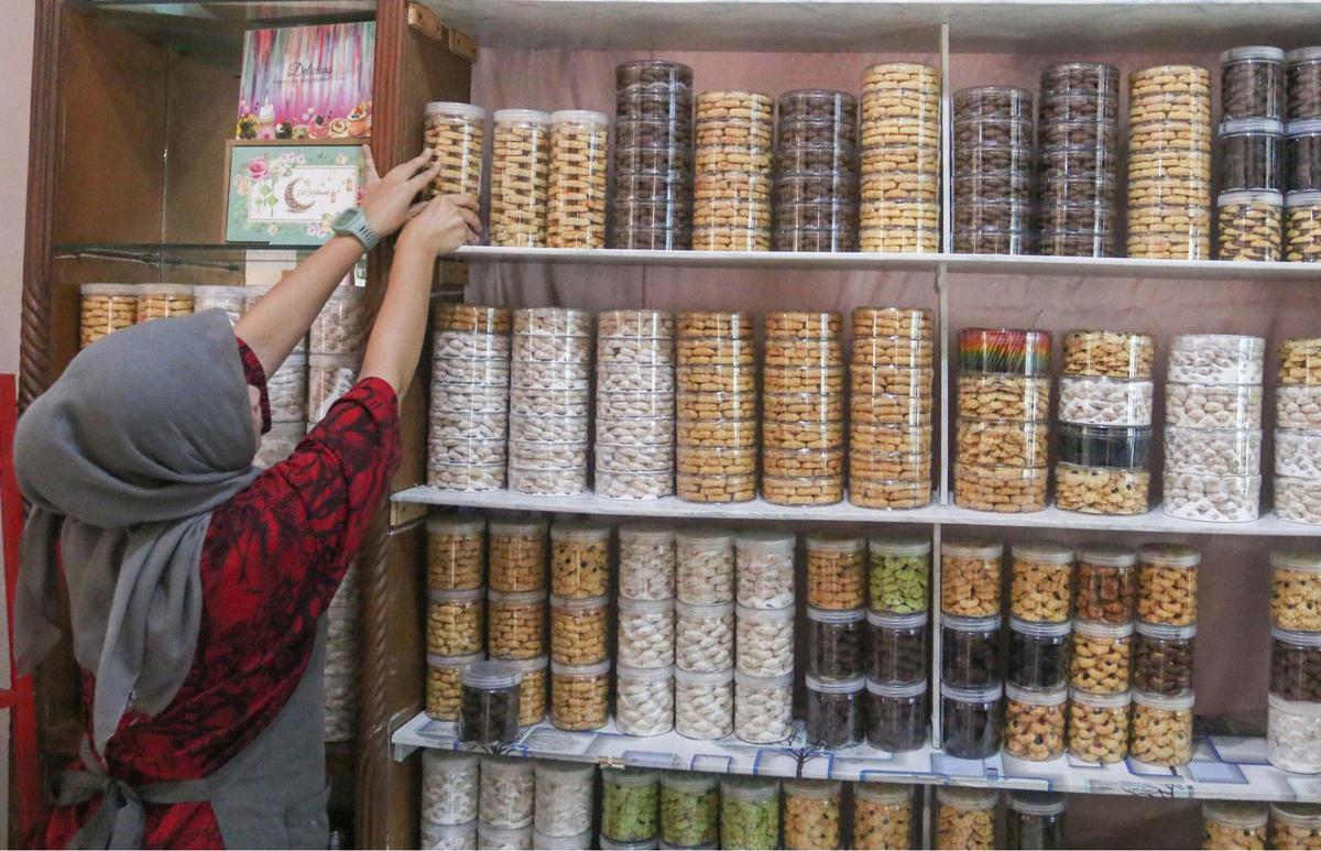 Permintaan kue kering meningkat jelang Lebaran