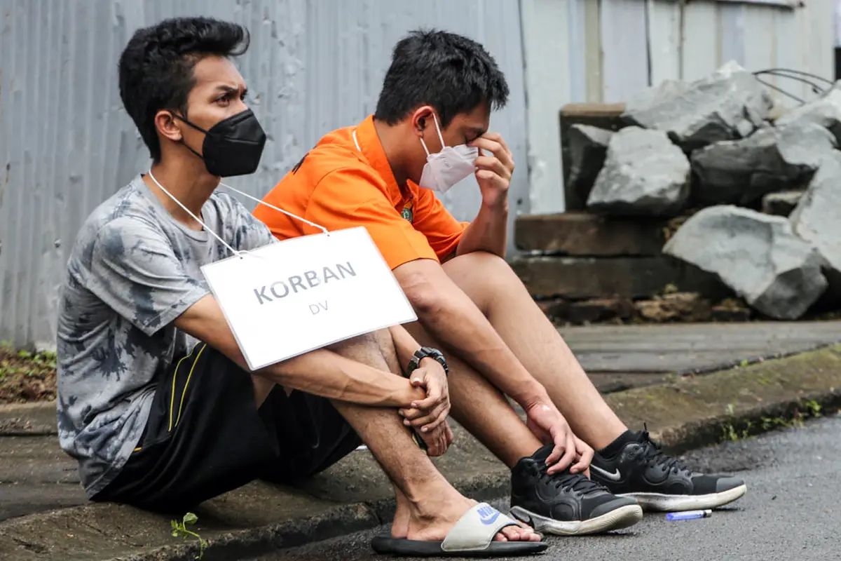 Mario Dandy dan Shane Lukas Peragakan 23 Adegan Rekonstruksi Penganiayaan David Ozora