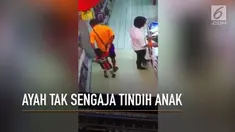 Rekaman seorang Ayah menindih anaknya sendiri menjadi viral di media sosial.