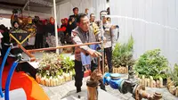 Kapolri Jenderal Listyo Sigit Prabowo meresmikan pembangunan sumur bor Polri Presisi di wilayah Gunungkidul, Daerah Istimewa Yogyakarta (DIY). (Dok. Istimewa)