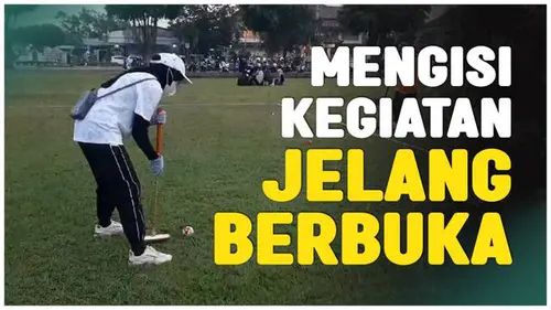 VIDEO: Mengintip Keseruan Bermain Gateball Bersama Pergatsi Kebumen di Bulan Puasa