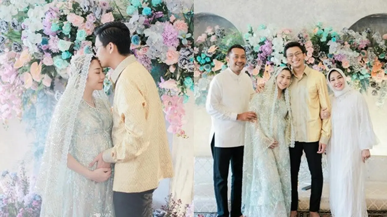 Tak Dihadiri Nikita Willy, Ini 6 Momen Pengajian 4 Bulan Kehamilan Winona Willy