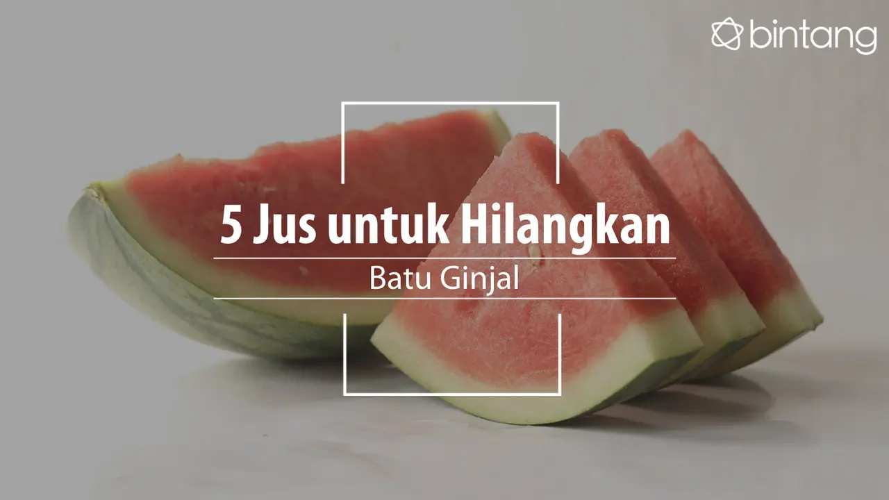 Jus yang ini akan bantu kamu atasi masalah batu ginjal. (Foto: Daniel Kampua, Digital Imaging: M. Iqbal Nurfajri/Bintang.com)
