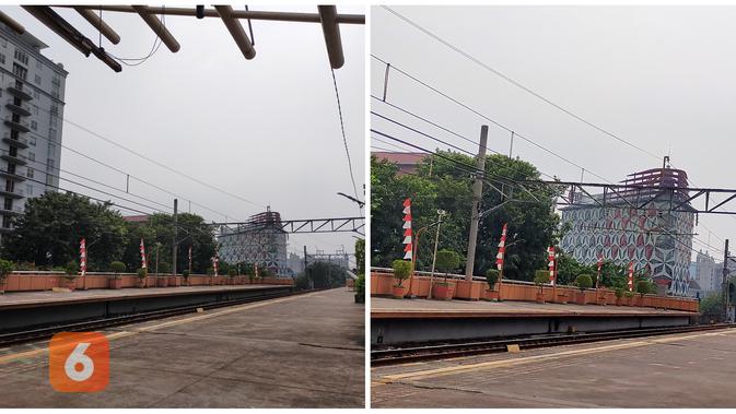 Hasil foto Oppo A92, menggunakan mode ultra-wide (kiri) dan tanpa ultra-wide (Liputan6.com/ Agustin Setyo W)