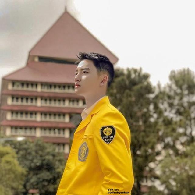 6 Editan Foto D.O EXO Kyungsoo Jika Tinggal di Indonesia Ini Kocak