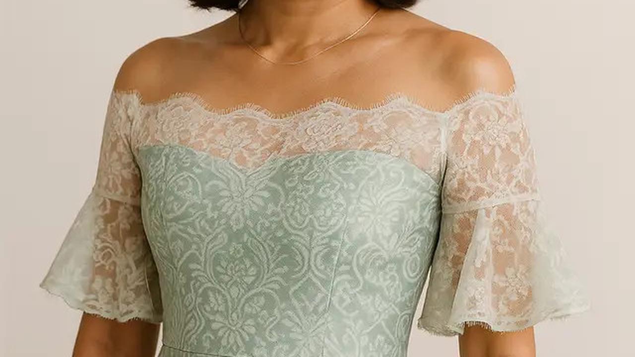 7 Model Batik Brokat Lengan Gelombang Tren 2025, Rahasia Tampil Elegan di Berbagai Acara