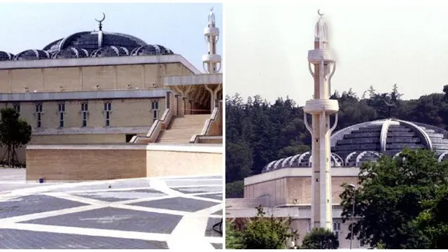 Potret Megah 6 Masjid di Negara Mayoritas Non Muslim, Bangunannya Bikin Takjub