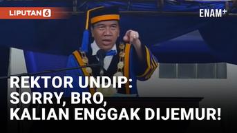 VIDEO: Diduga Sindir Ospek Untirta, Rektor Universitas Diponegoro Larang Perpeloncoan