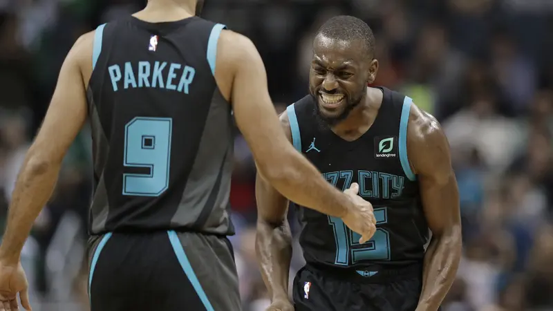 Kemba Walker menjadi bintang kemenangan Hornets atas Celtics pada lanjutan NBA