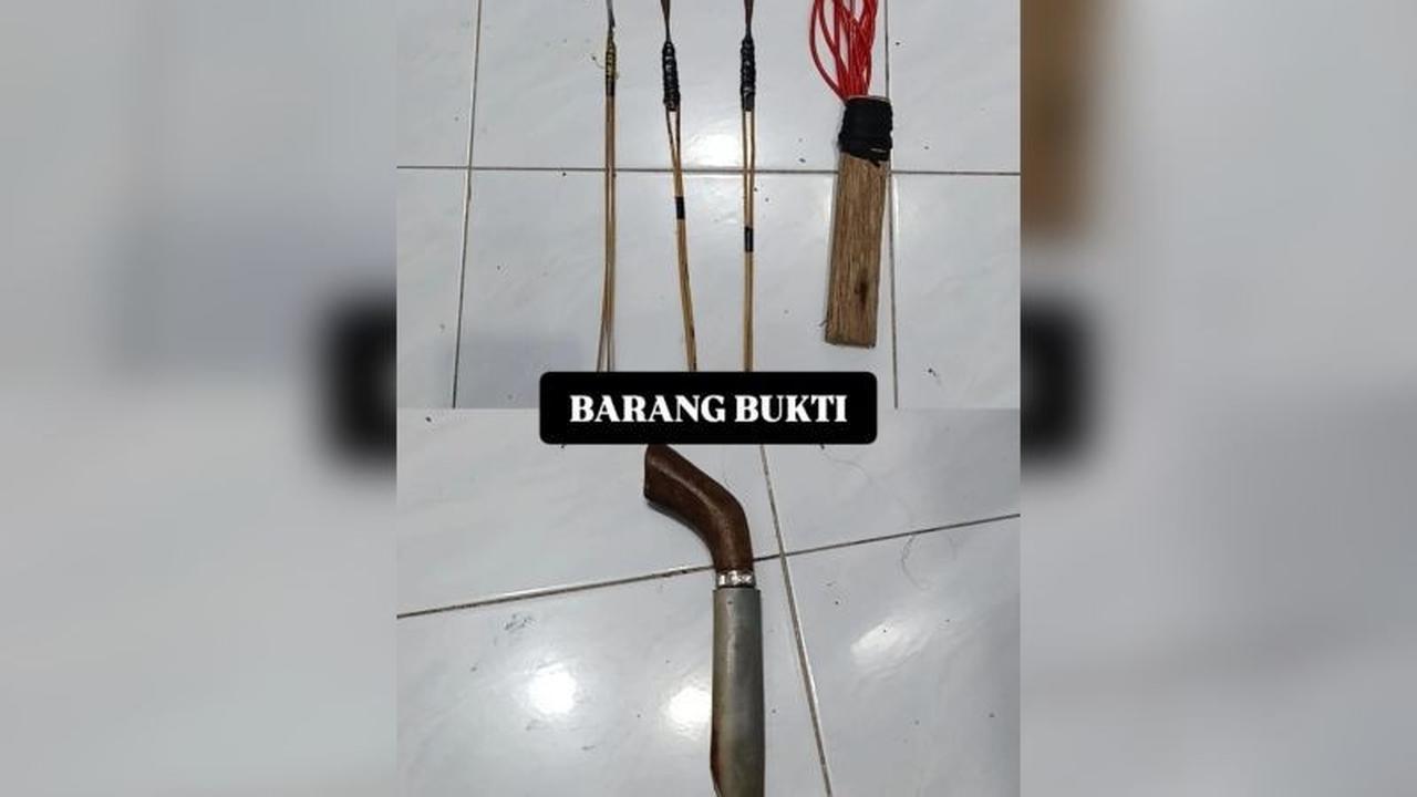 Polres Malra Tetapkan D.F. Tersangka Kepemilikan Senjata Tajam Ilegal, Terancam 7 Tahun Penjara