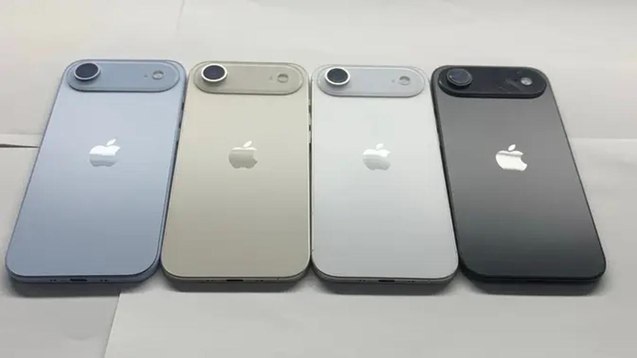 Dummy atau render iPhone 17 Air. (Doc: Sonny Dickson | GSM Arena)