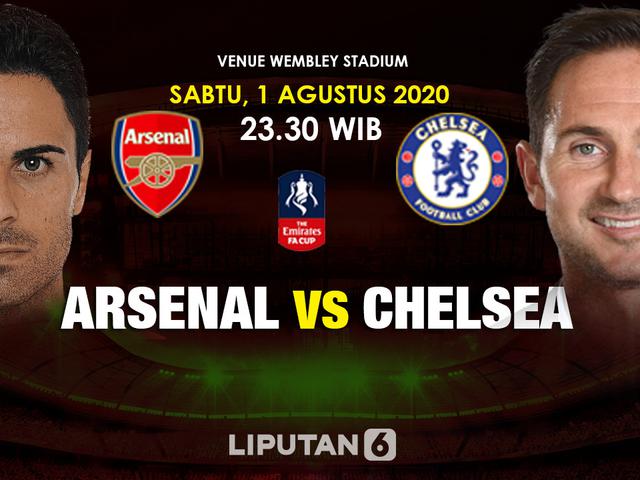 Rekor Pertemuan Arsenal Vs Chelsea Piala Fa Milik Siapa Bola Liputan6 Com